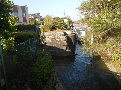 鹿関 疏水閘門